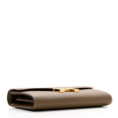 Hermes Epsom Constance Long To Go Wallet Etoupe 4 of 8