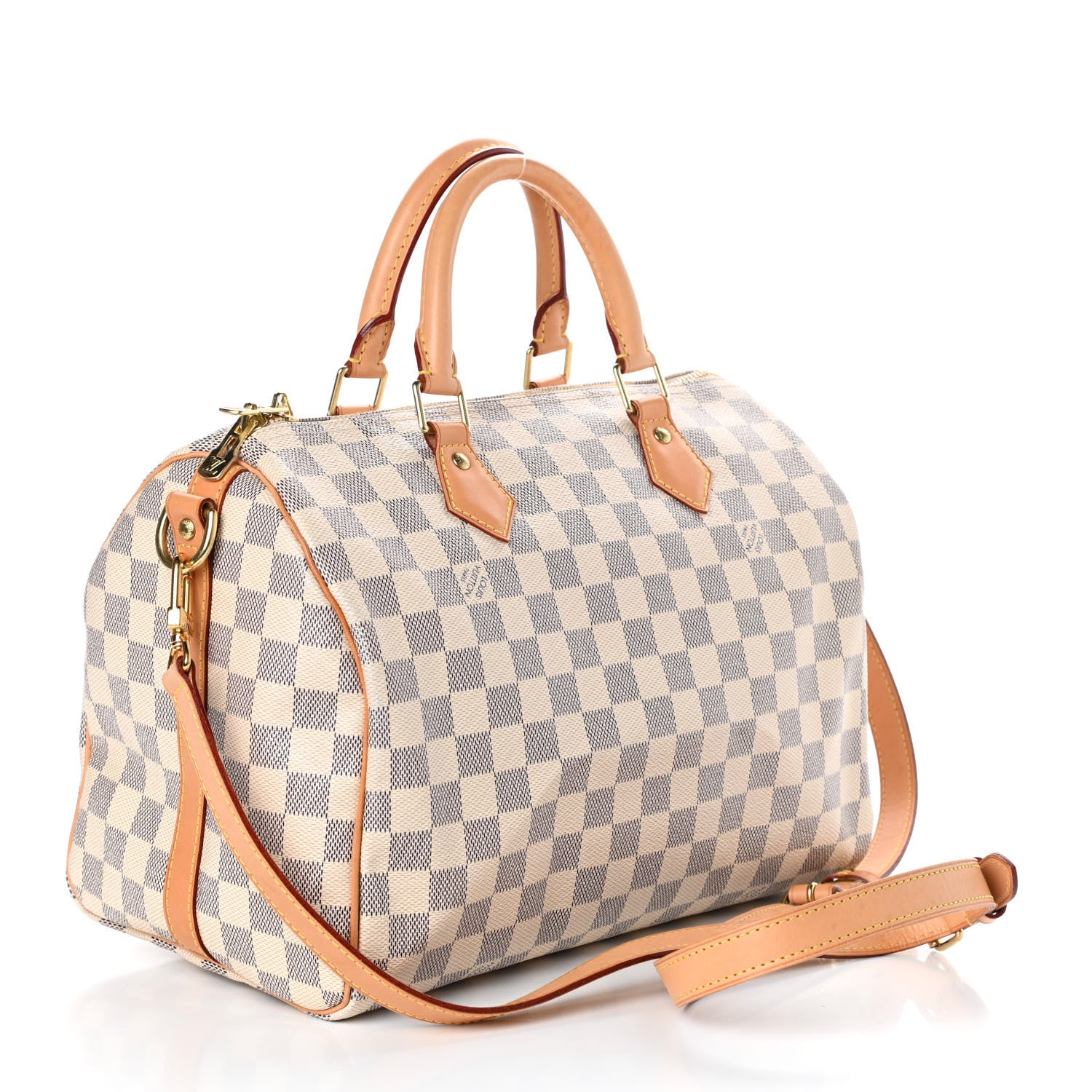 Louis Vuitton Damier Azur Speedy Bandouliere 30 3 of 10