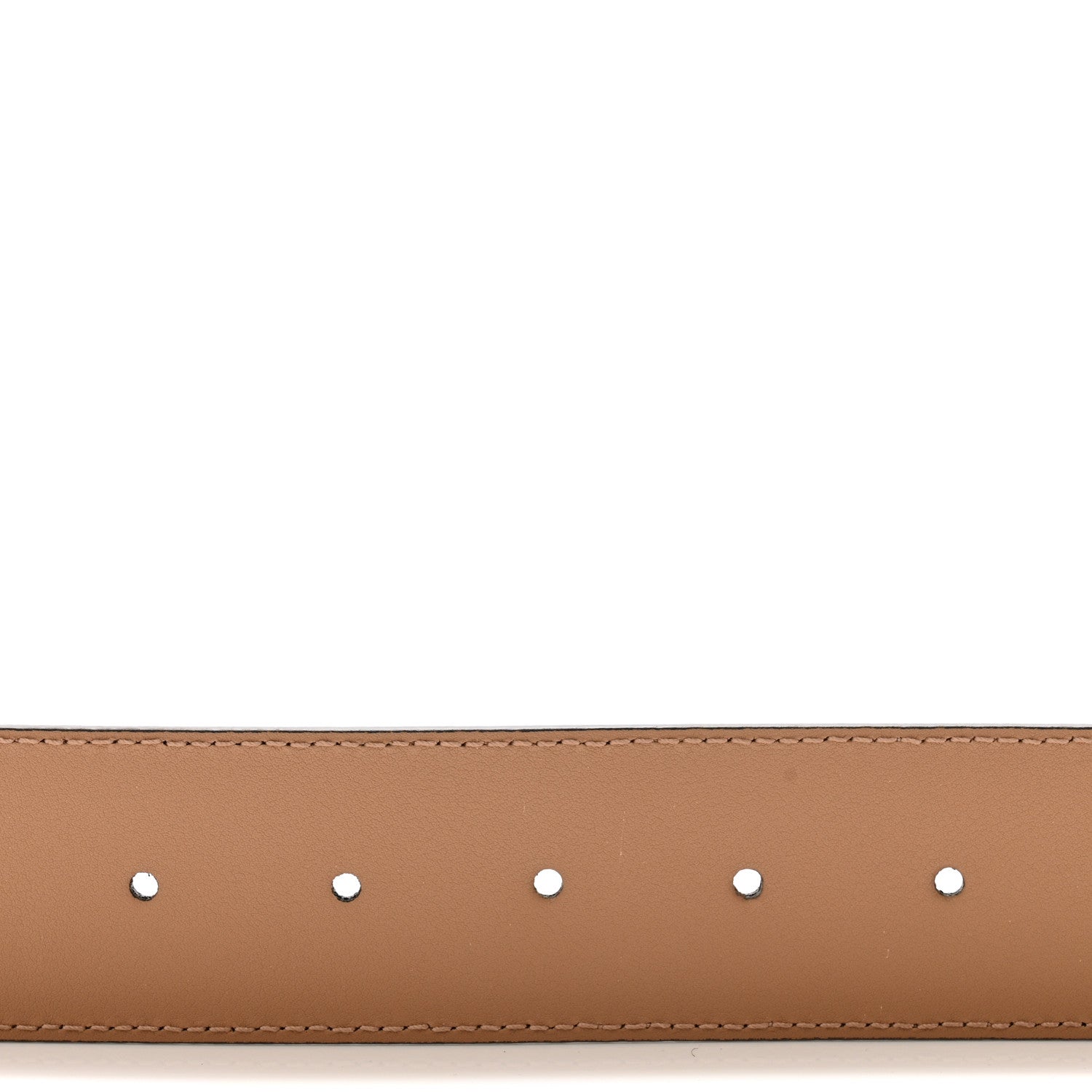 Gucci Azalea Calfskin Enamel Monochrome Double G 40mm Belt 70 28 Camelia 4 of 6