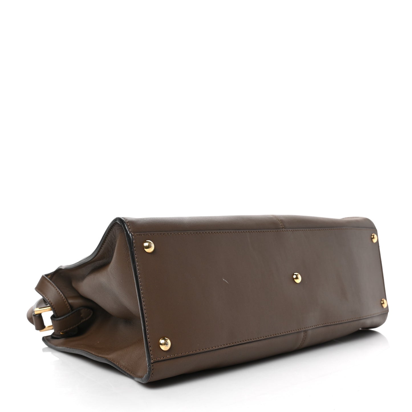 Vitello Seta Glazed Fabric FF 1974 Large Peekaboo X-Lite Maya Mogano Panna