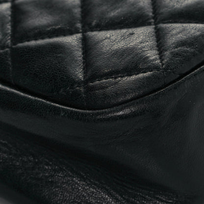 Chanel Lambskin Quilted Shoulder Bag Black 11 of 19