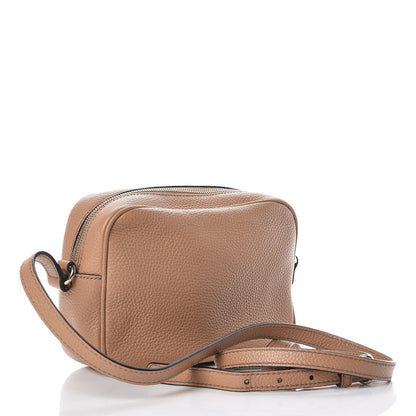 Gucci Pebbled Calfskin Small Soho Disco Bag Rose Beige 3 of 9