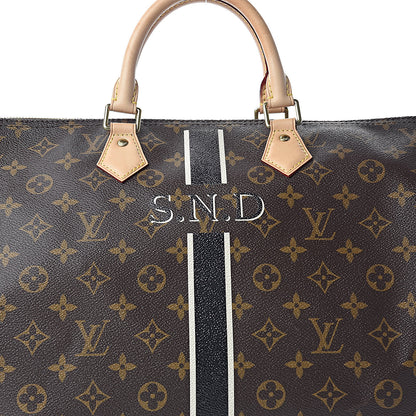 Louis Vuitton Monogram My LV Heritage Speedy 40 White Black 8 of 16