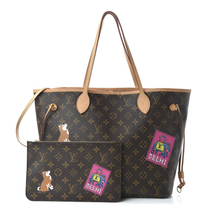 Louis Vuitton Monogram World Tour Neverfull MM 1 of 10