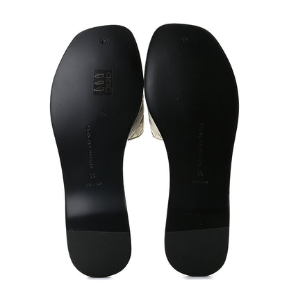 Bottega Veneta Nappa Intrecciato Armerina Flat Sandals 39 Mist 6 of 10
