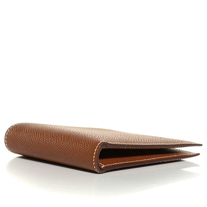 Hermes Epsom Citizen Twill Wallet Gold 4 of 8