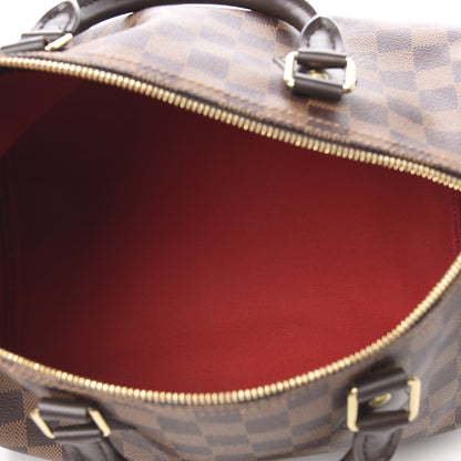 Louis Vuitton Damier Ebene Speedy Bandouliere 30 4 of 10