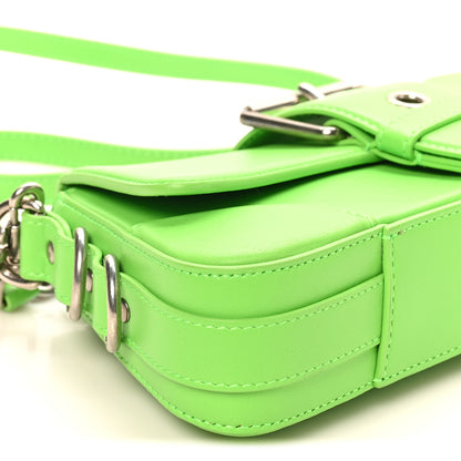 Balenciaga Smooth Calfskin Small Lindsay Shoulder Bag Acid Green 9 of 10
