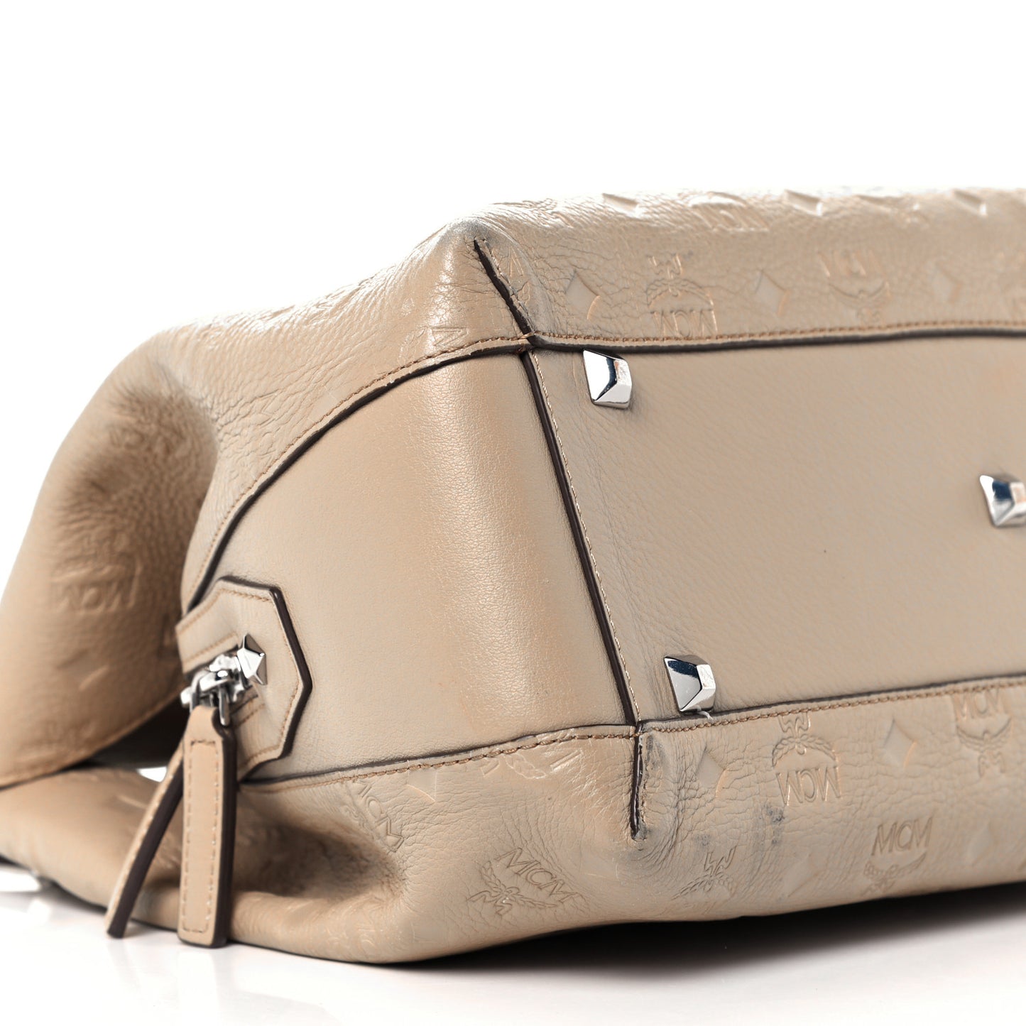 Calfskin Ottomar Monogram Essential Hobo New Beige