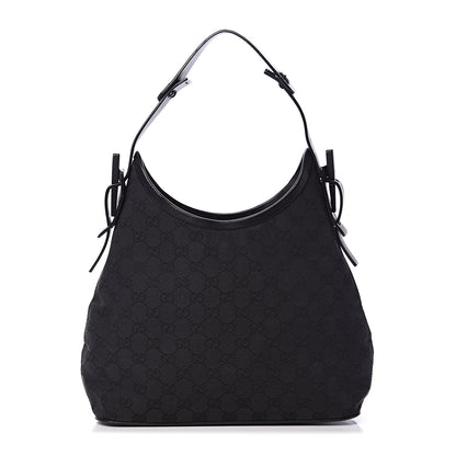 Gucci Monogram Small Hobo Black 1 of 9