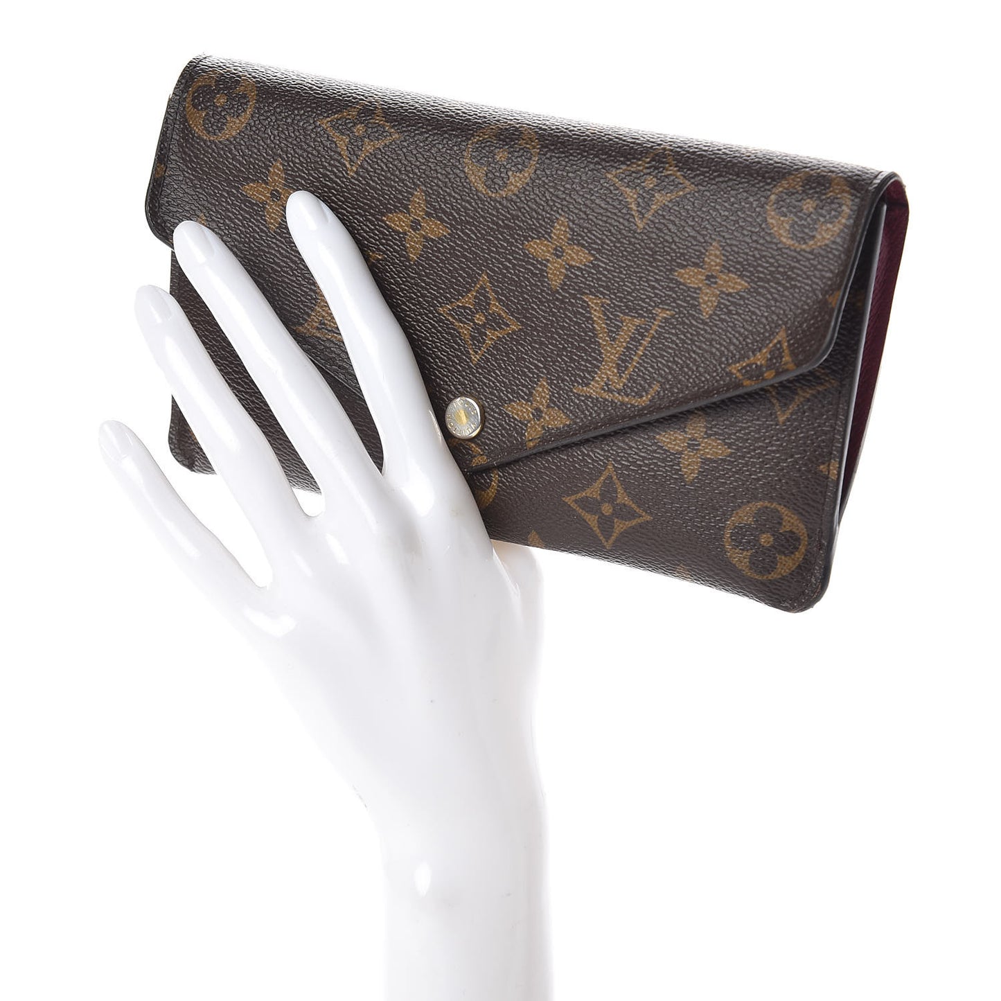 Monogram Jeanne Wallet Fuchsia