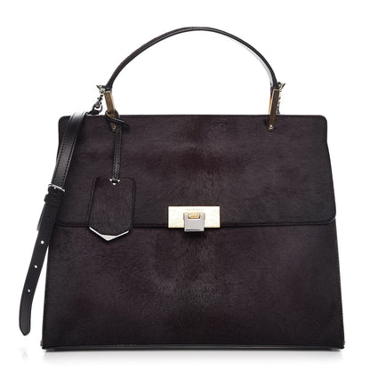 Balenciaga Calf Hair Le Dix M Cartable Shoulder Bag 1 of 8