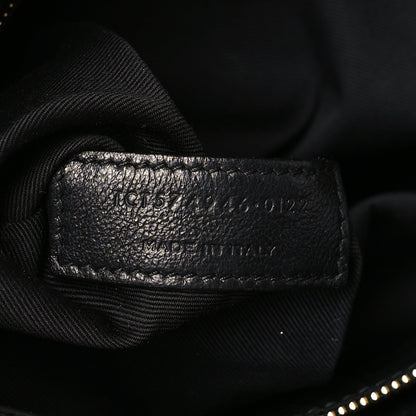 Saint Laurent Calfskin Y Quilted Monogram Medium Loulou Chain Satchel Black 7 of 10