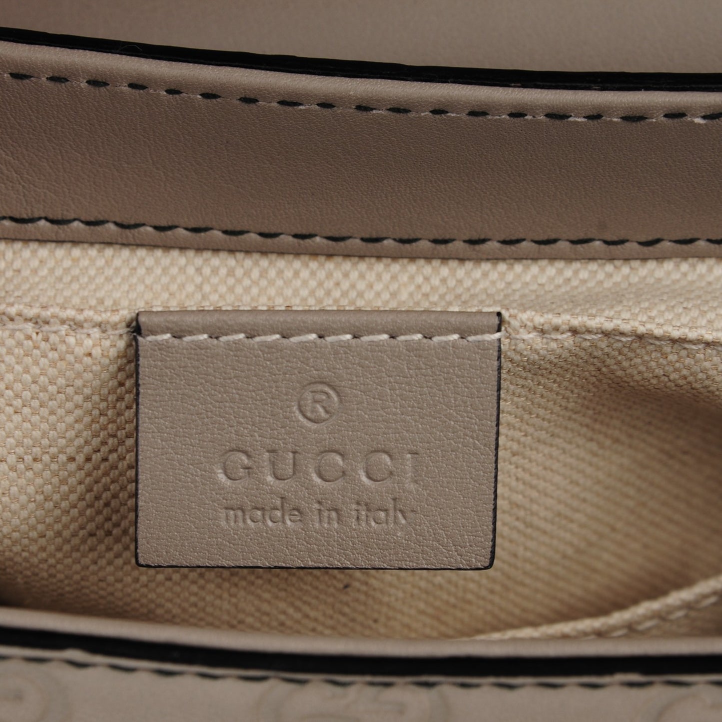 Soft Guccissima Medium Emily Chain Shoulder Bag Storm Grey