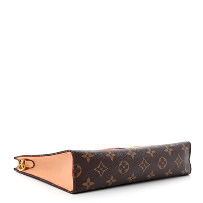 Louis Vuitton LV X YK Monogram Embroidered My Eternal Soul Toiletry Pouch On Chain Multicolor 5 of 12