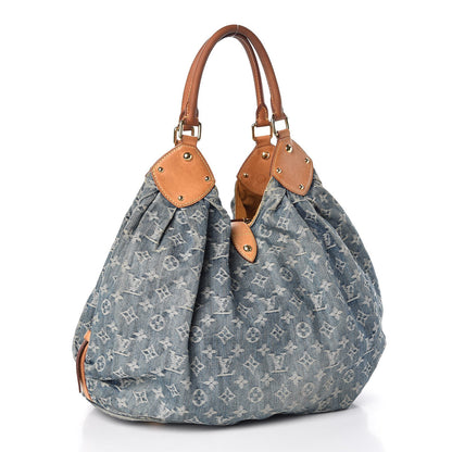 Louis Vuitton Denim Mahina XL Blue 3 of 10
