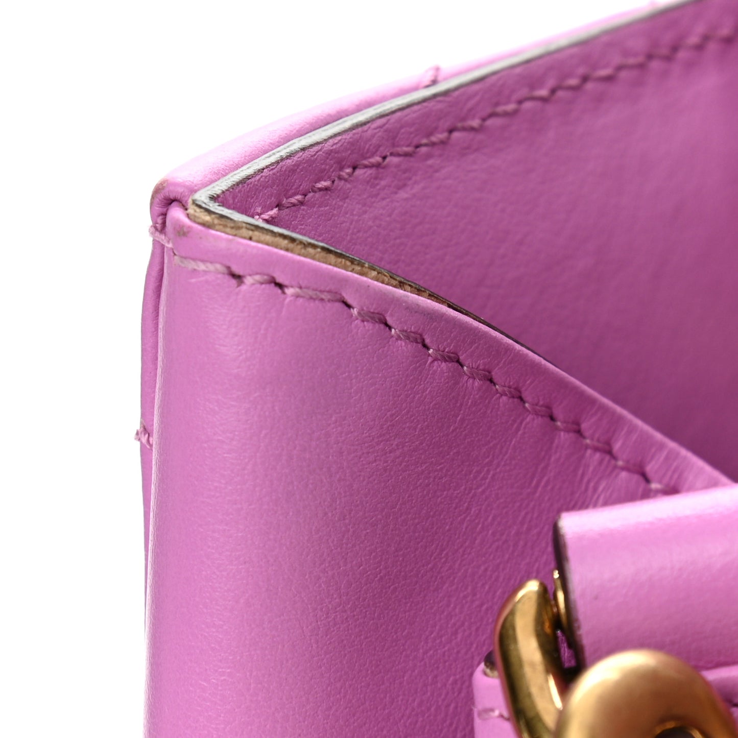Calfskin Matelasse Small GG Marmont Tote Candy Mousse