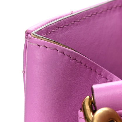 Gucci Calfskin Matelasse Small GG Marmont Tote Candy Mousse 14 of 17