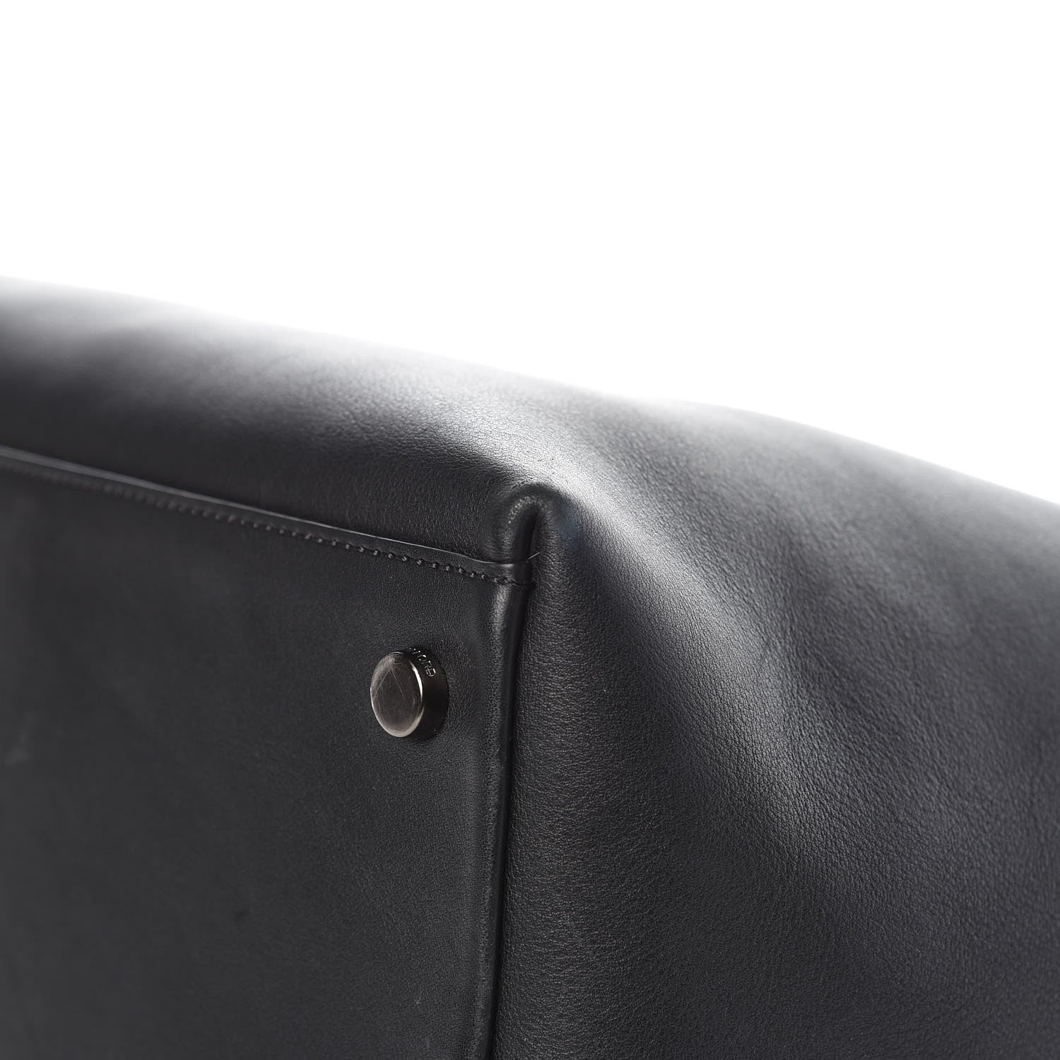 Tom Ford Calfskin Fisherman Hook Drawstring Hobo Bag Black 10 of 12