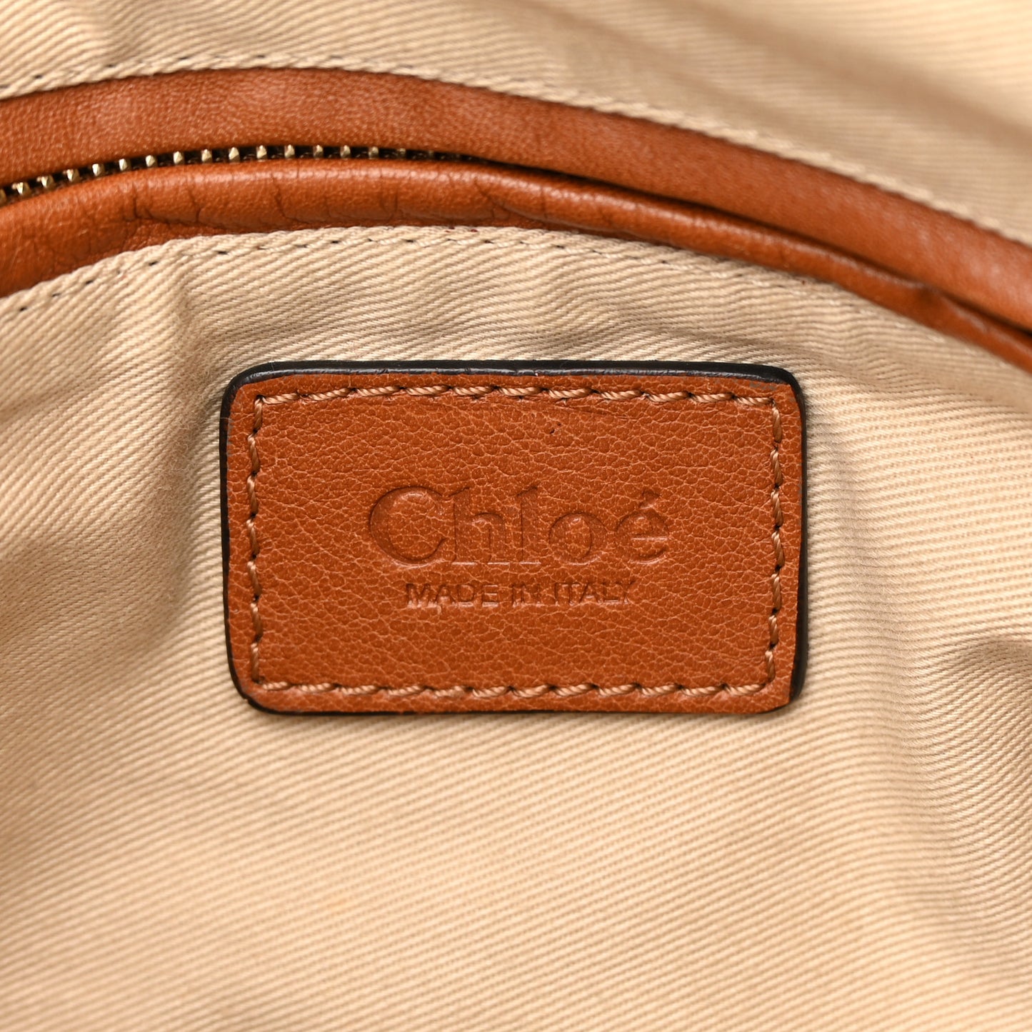 Calfskin Studded Medium Marcie Satchel Caramel