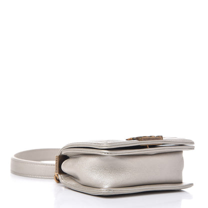 Chanel Metallic Lambskin Mini Scaled Boy Flap Gold 4 of 7