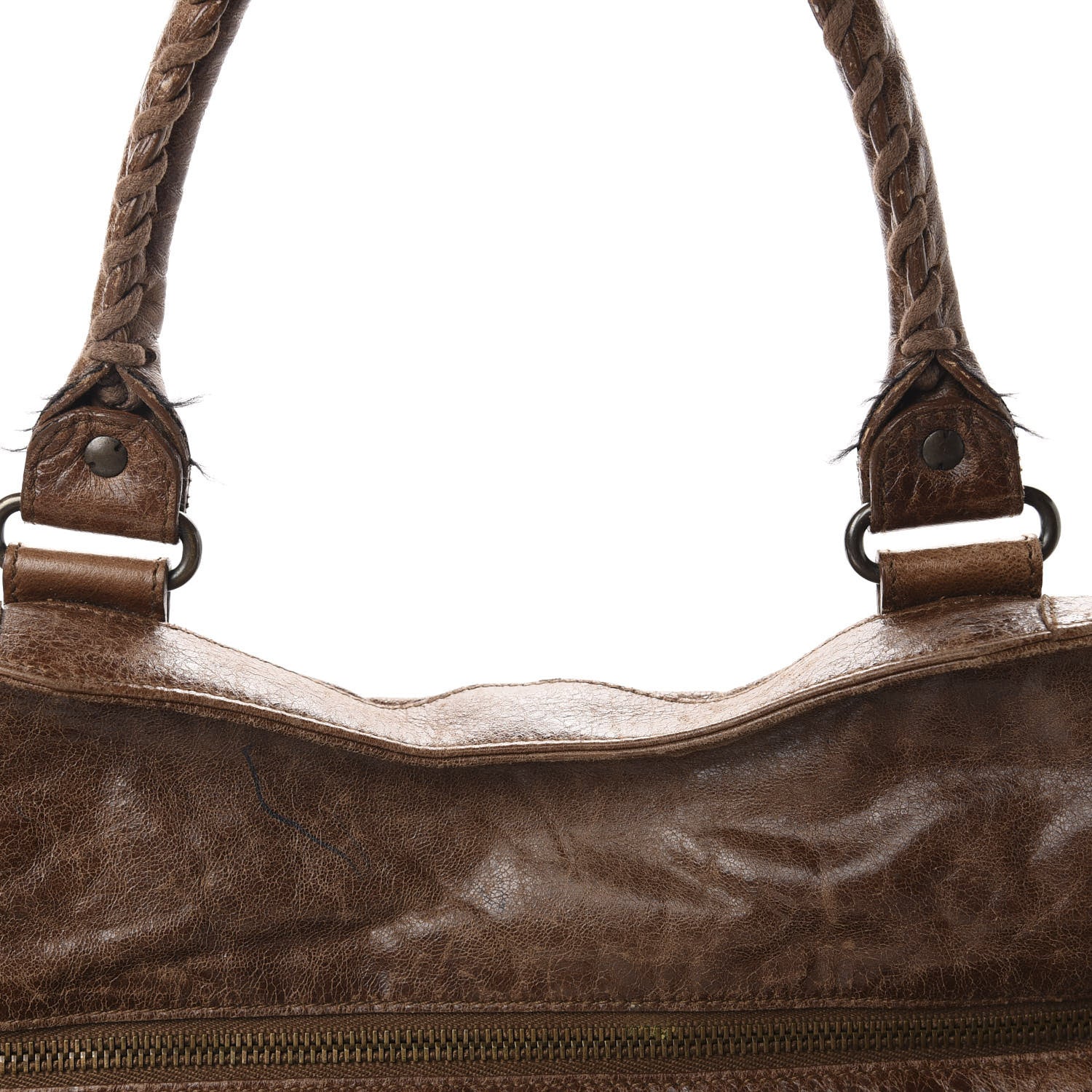 Balenciaga Agneau Classic Hardware Brief Charbon 9 of 13