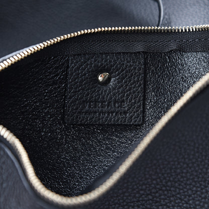 Versace Grained Calfskin Palazzo Medusa Tote Black 5 of 8