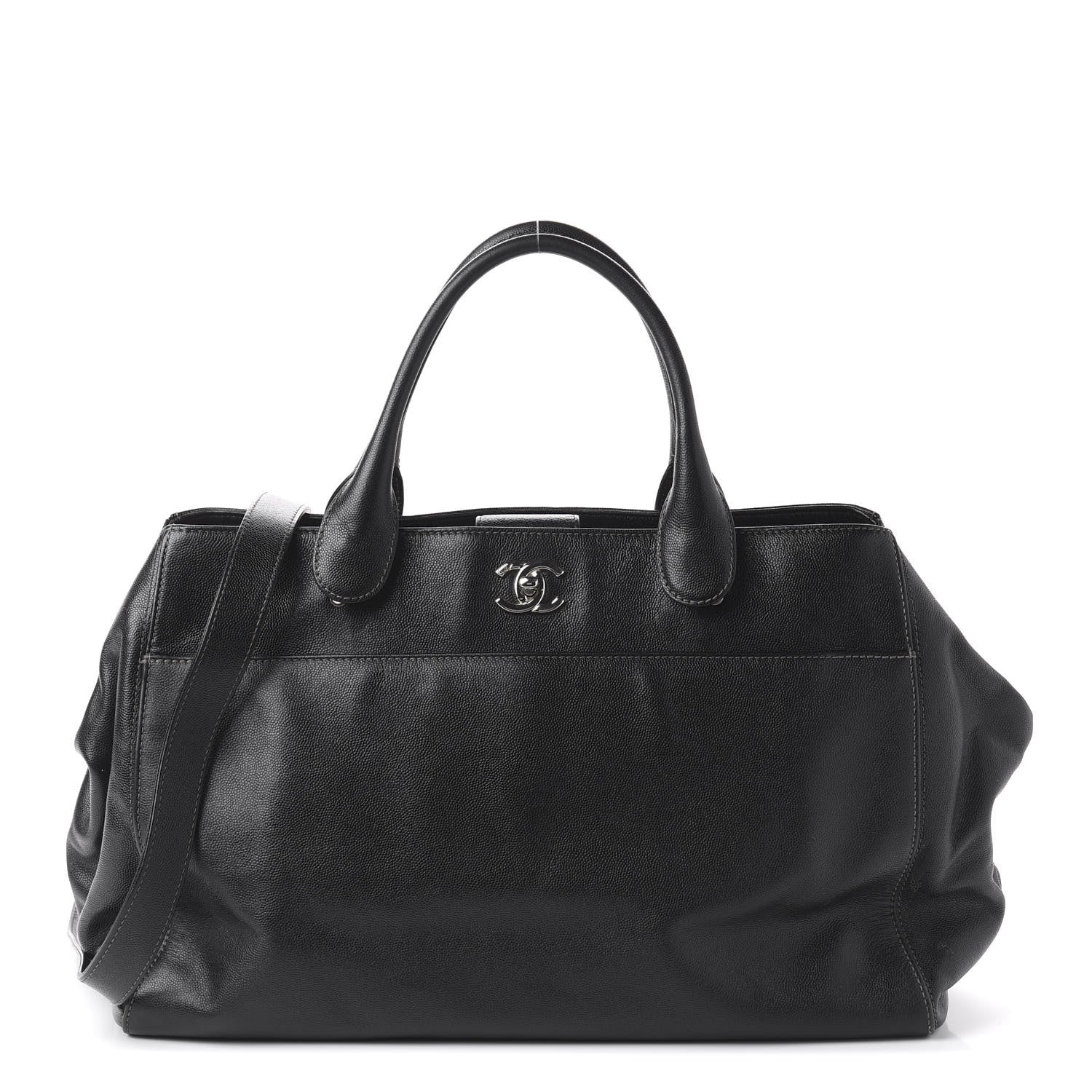 Chanel Caviar Cerf Executive Shopper Tote Black 1 of 9