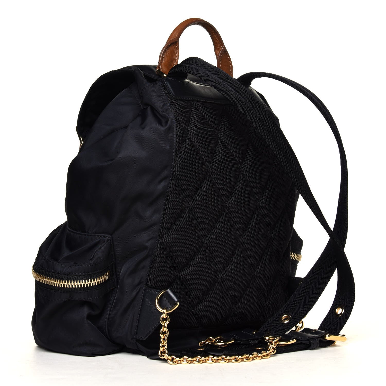 Burberry Nylon Medium Rucksack Backpack Black 2 of 5