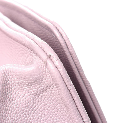 Chanel Caviar Quilted Wallet On Chain WOC Light Pink 15 of 18