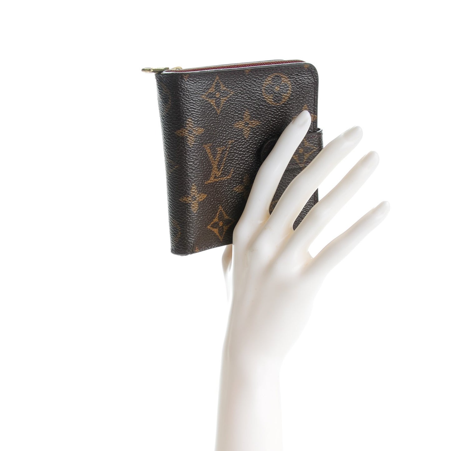 Monogram Compact Zippe Zipped Wallet