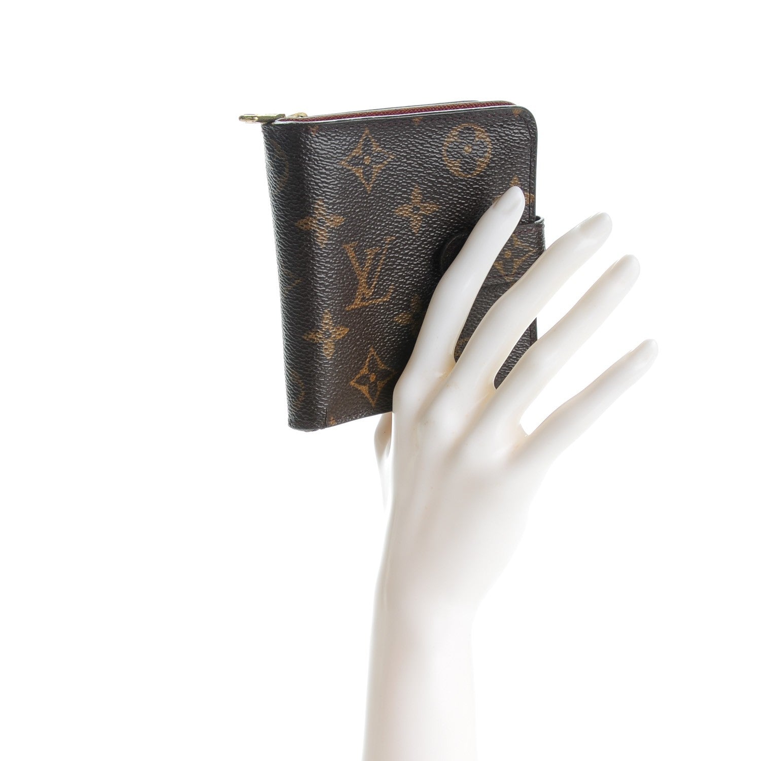 Louis Vuitton Monogram Compact Zippe Zipped Wallet 2 of 8