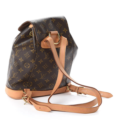 Louis Vuitton Monogram Montsouris MM Backpack 2 of 8