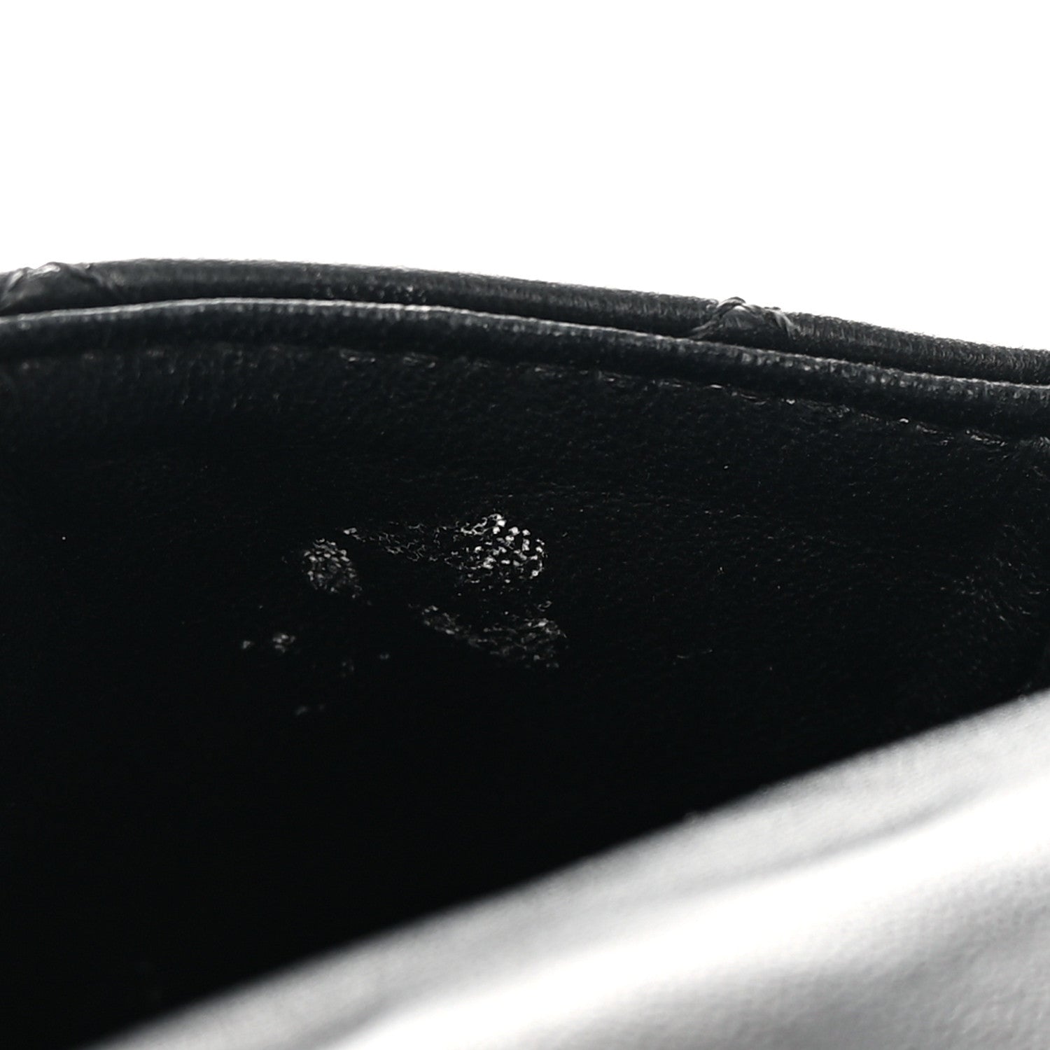 Chanel Lambskin Mineral Nights Pochette Wristlet Black 13 of 17