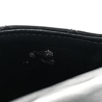 Chanel Lambskin Mineral Nights Pochette Wristlet Black 13 of 17