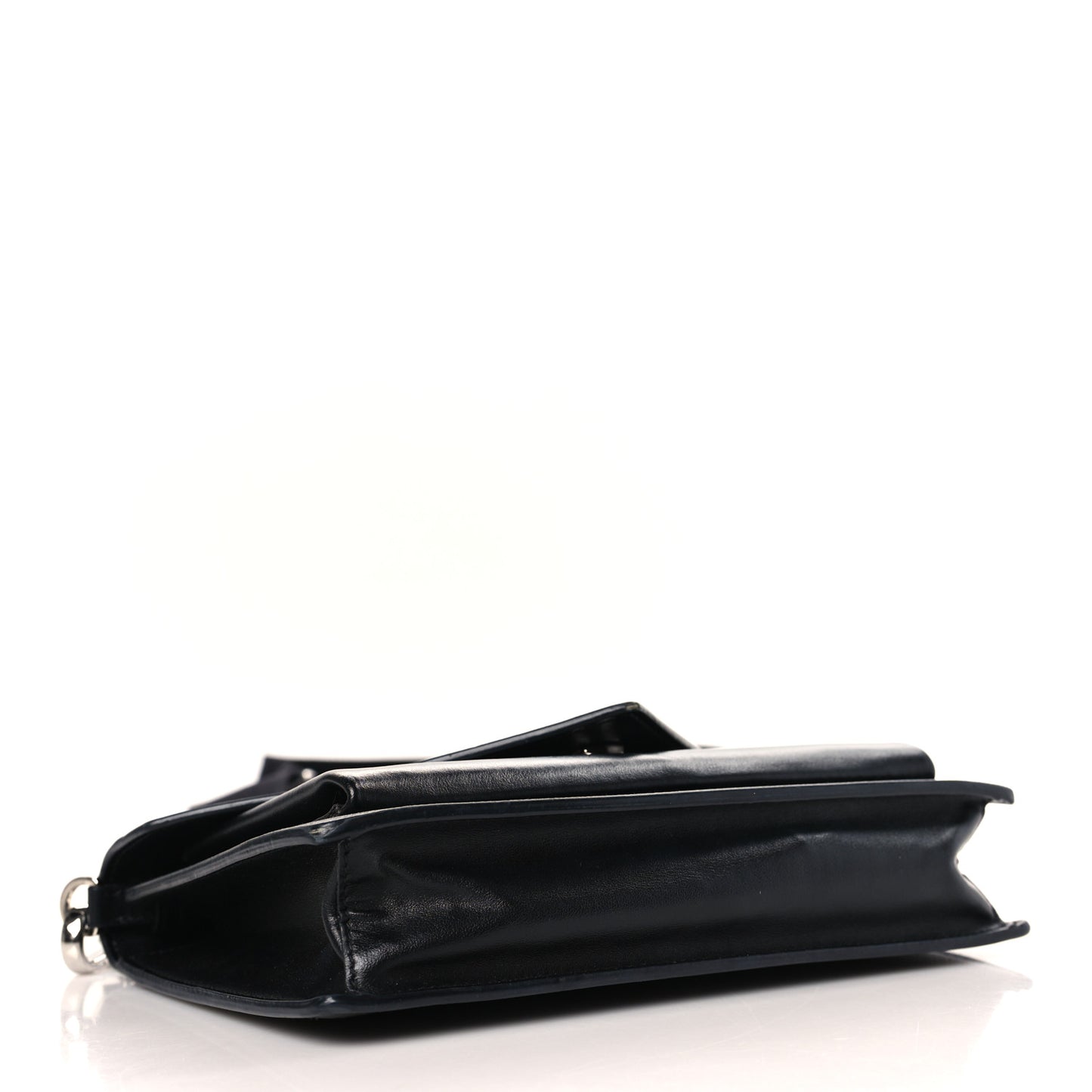 Saffiano City Calf Mini Envelope Bag Black