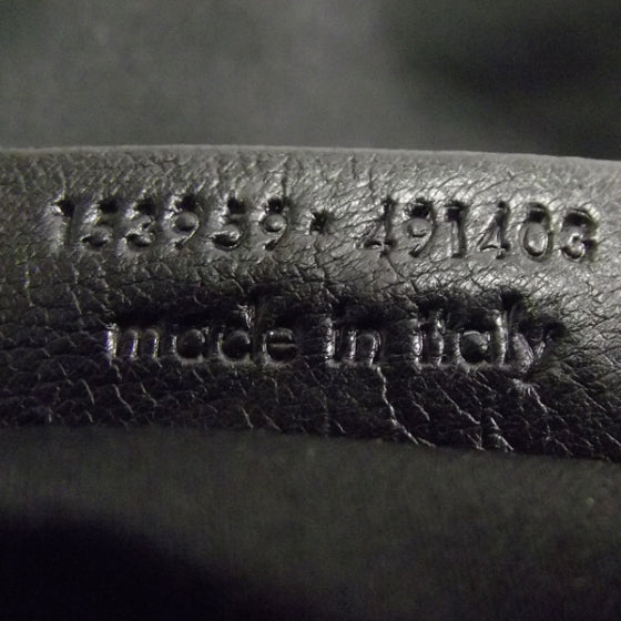Leather Large Muse Black