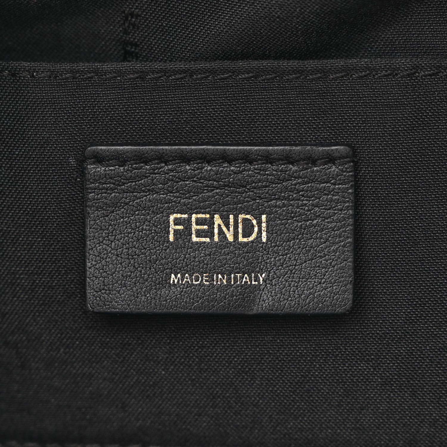 Fendi Vitello Century F is Fendi Bi-Color FF 1974 Embossed Camera Case Maya Black 6 of 17