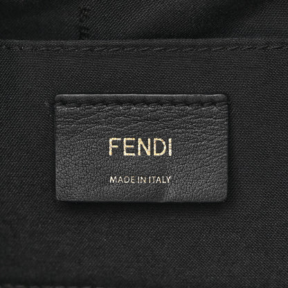 Fendi Vitello Century F is Fendi Bi-Color FF 1974 Embossed Camera Case Maya Black 6 of 17