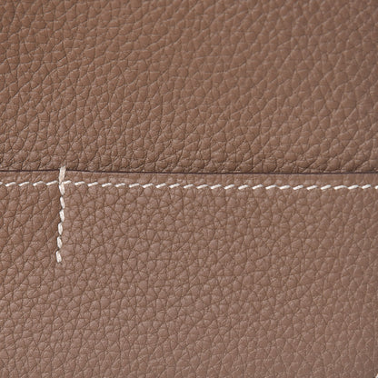 Hermes Togo Dogon Duo Wallet Etoupe 11 of 13