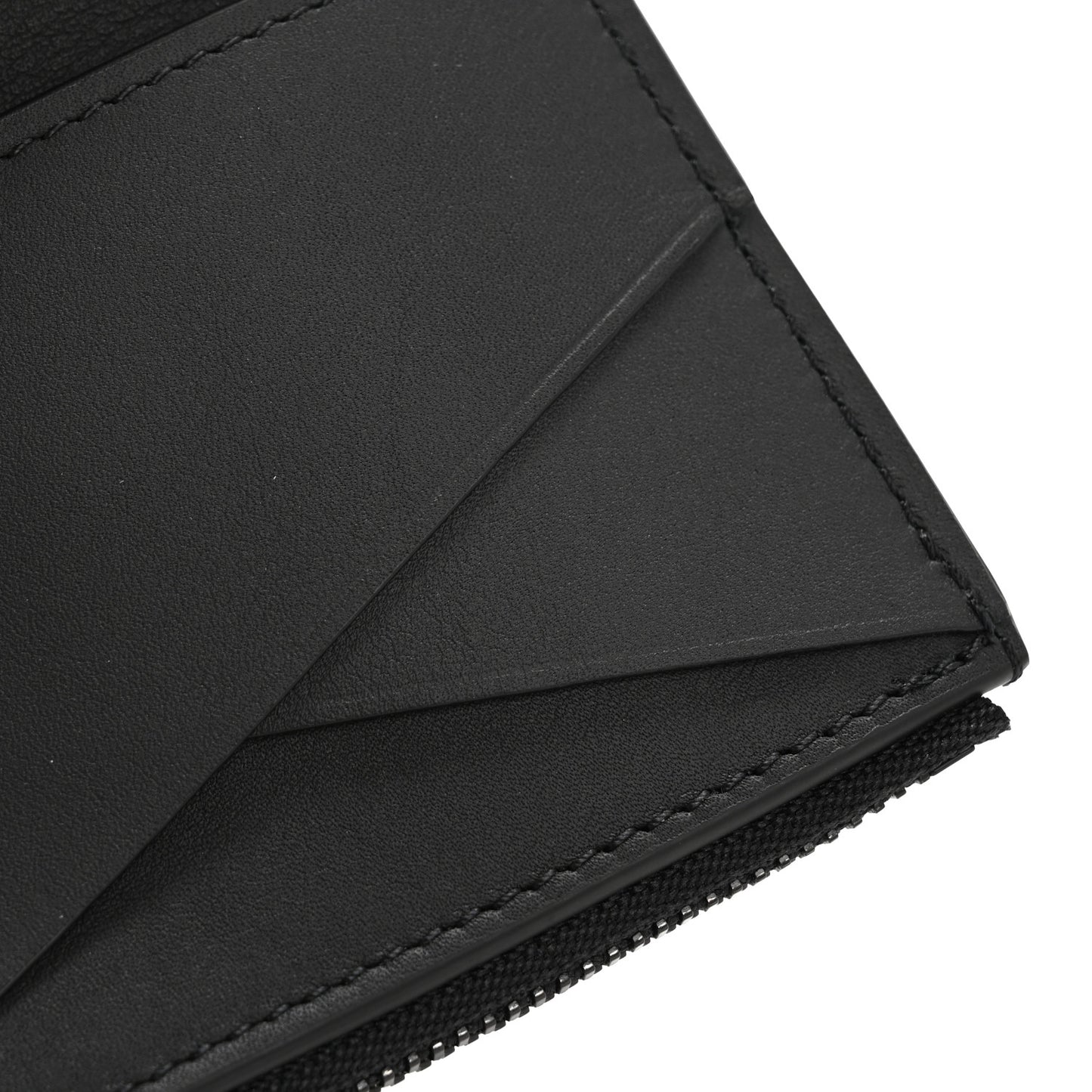 Calfskin Monogram Shadow Victor Wallet Ultra Black