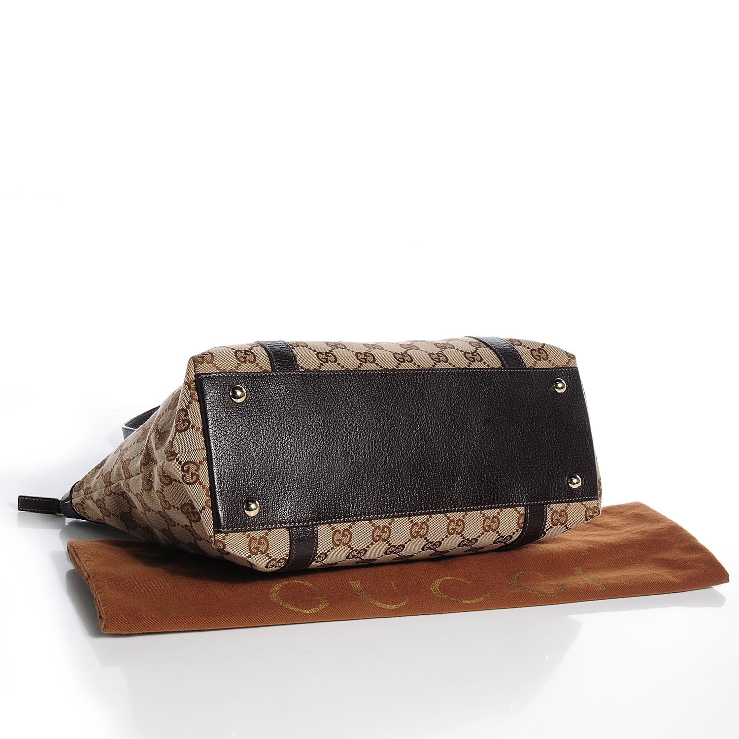 Gucci Monogram Medium Abbey Tote Brown 4 of 7