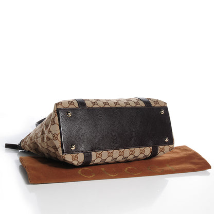 Gucci Monogram Medium Abbey Tote Brown 4 of 7