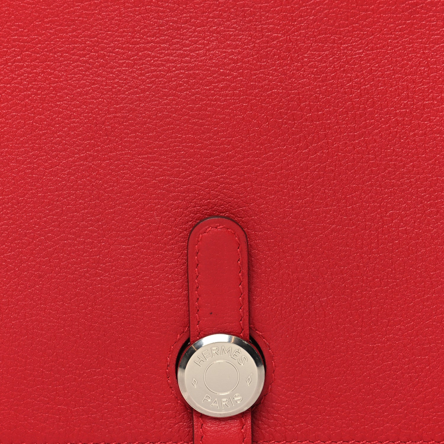 Hermes Evercolor Dogon Duo Wallet Rouge De Coeur 11 of 12