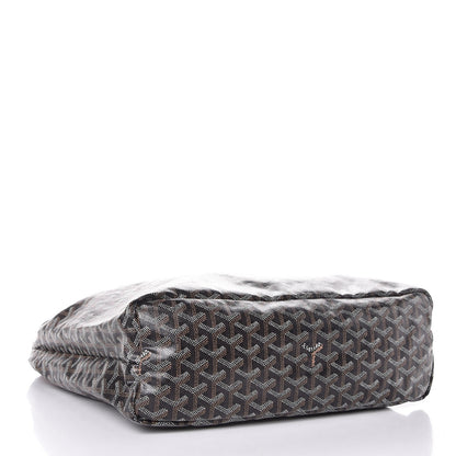 Goyard Goyardine Fidji Zip Hobo Black Gold 4 of 12