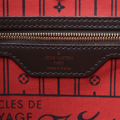 Louis Vuitton Damier Ebene Neverfull MM 6 of 12