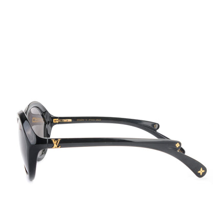 Louis Vuitton Flore Sunglasses Z0263W Black 2 of 6