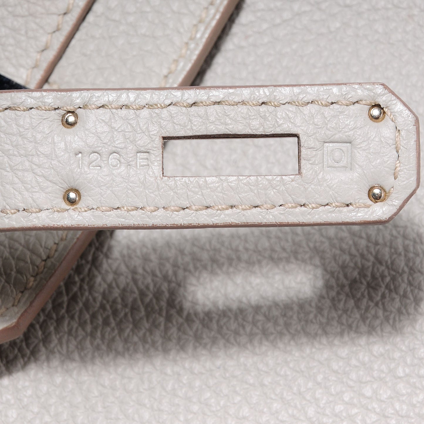 Togo Birkin 35 Gris Perle