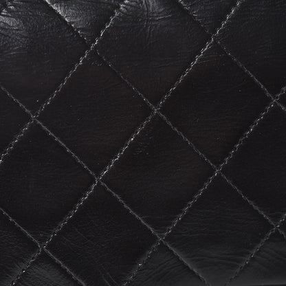 Chanel Lambskin Quilted Medium Double Flap Black 9 of 15