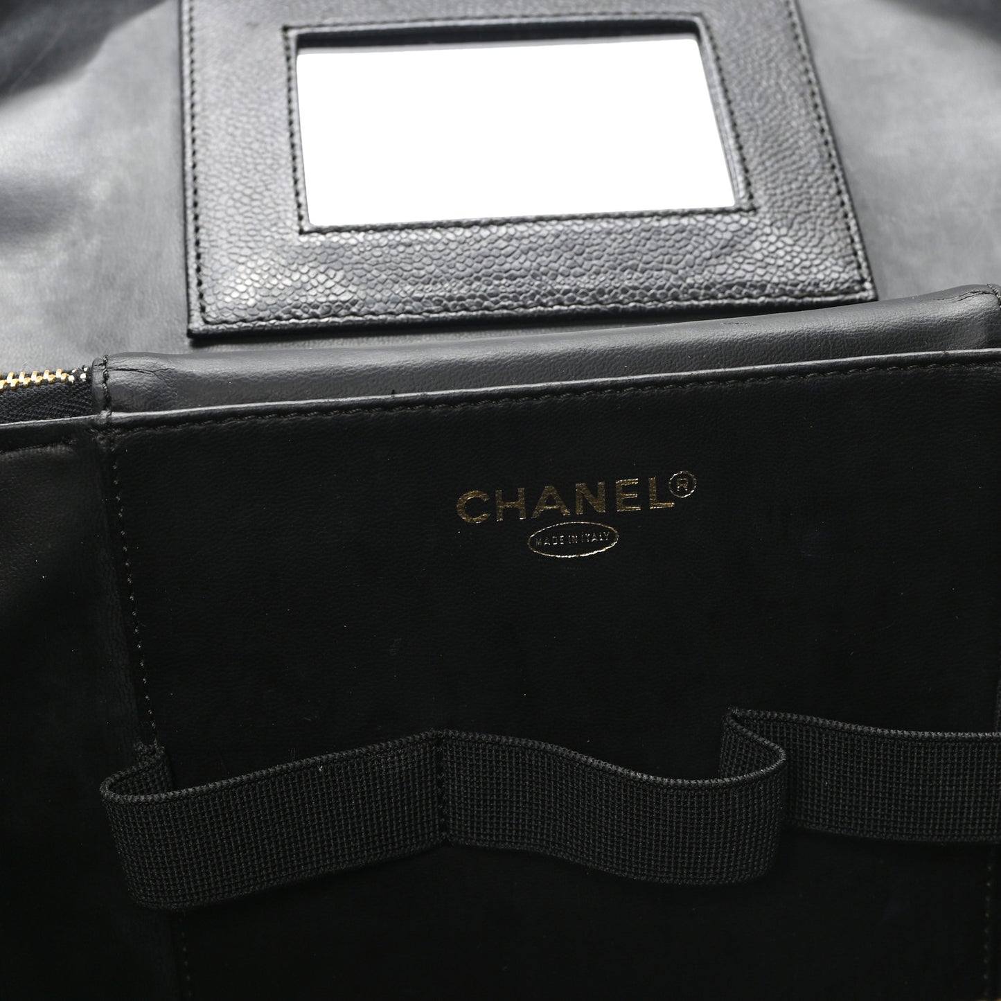 Caviar CC Vanity Train Case Black
